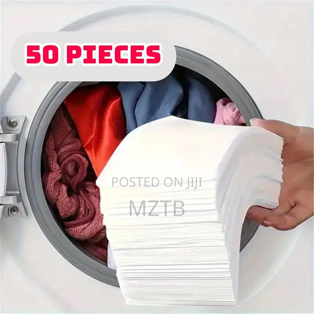 Laundry Color Catcher Dye Trapper Sheets - 50pcs