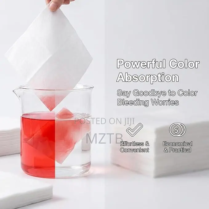 Laundry Color Catcher Dye Trapper Sheets - 50pcs