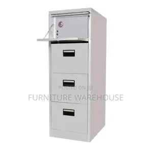 4 Drawer Metal Filling Cabinet With Safe