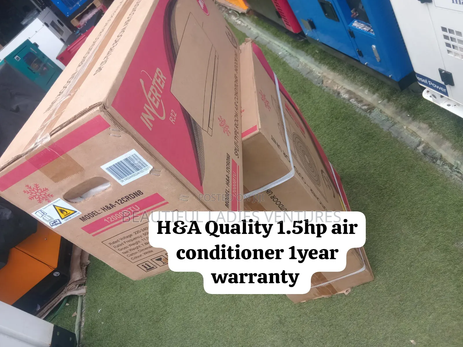H&A 1.5HP Split Air Conditioner – Fast Room Cooling With Quiet