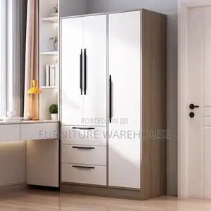Modern Three Door Wooden Wardrobe