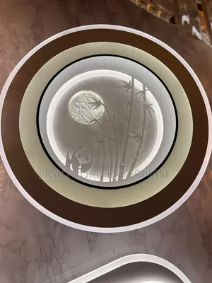 Bamboo Tree Stylish Tricolor Ceiling 💡