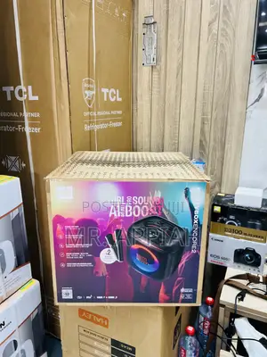 Get Premium JBL 100Watt Wireless Bluetooth Speaker W/Microphone.