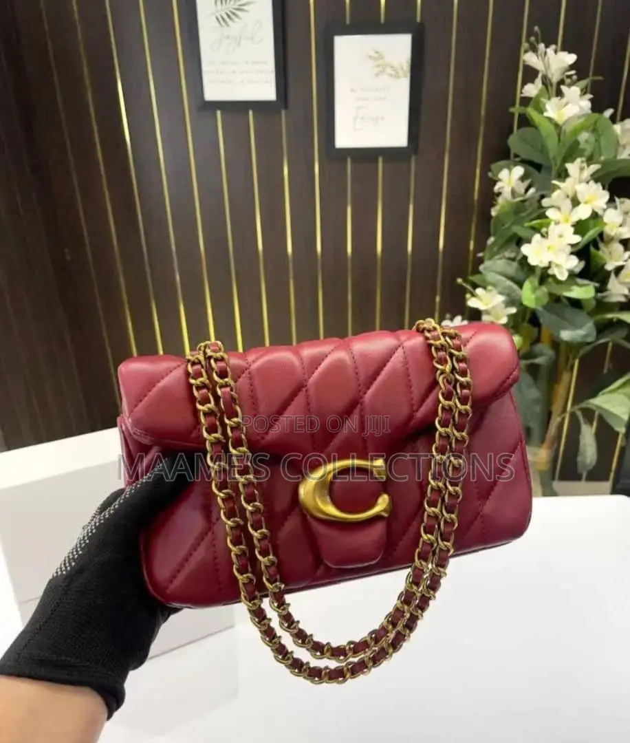 Coach Quilted Tabby Shouler Bag (Comes With a Box High Quality)