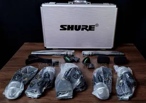 Shure 7-Piece Drum Microphone Kit With Aluminum Carry Case