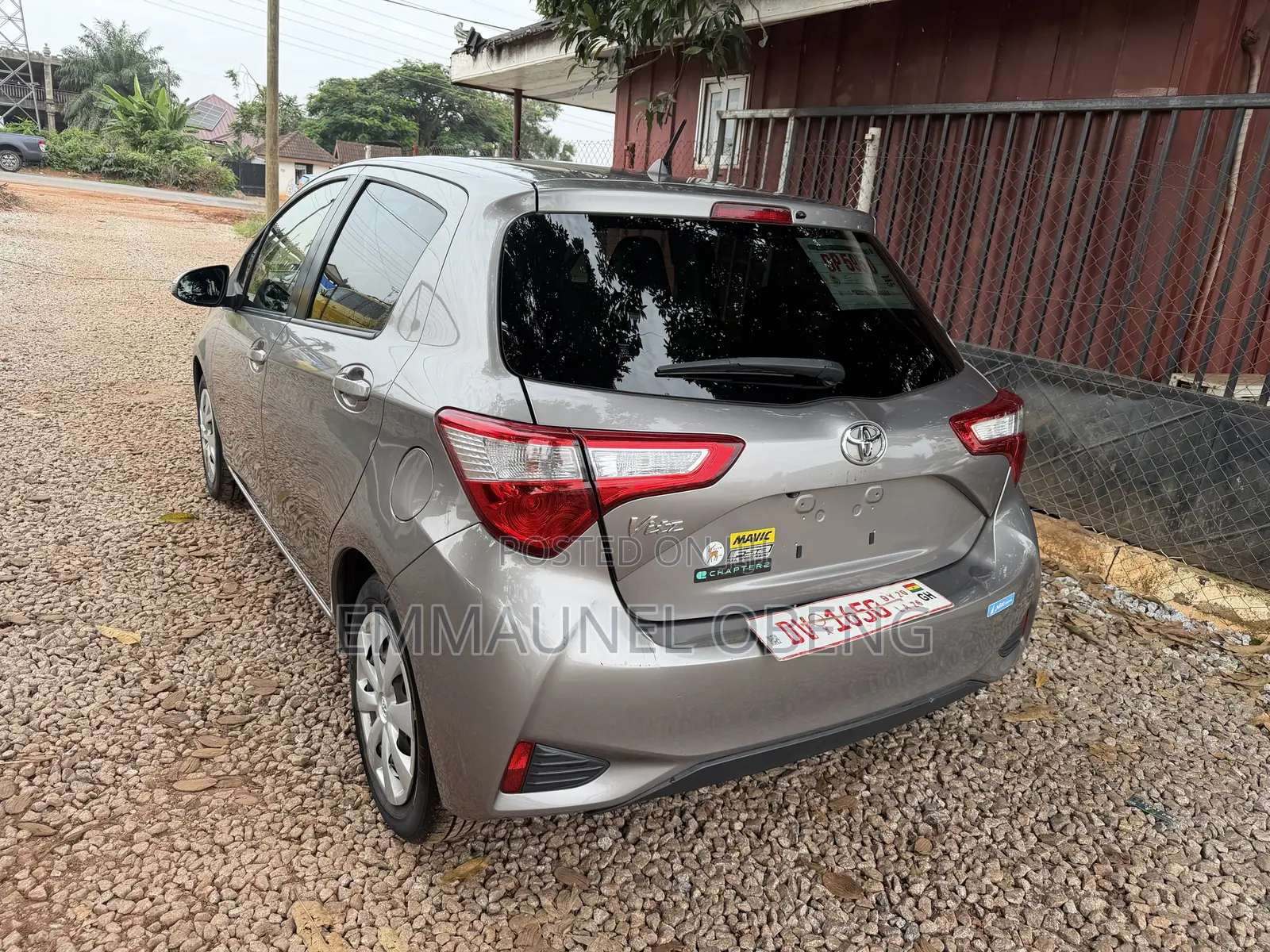 Toyota Vitz 2018 Gray