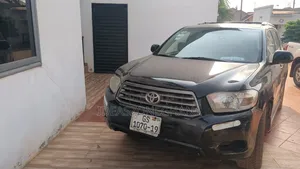 Toyota Highlander 4x4 2008 Black