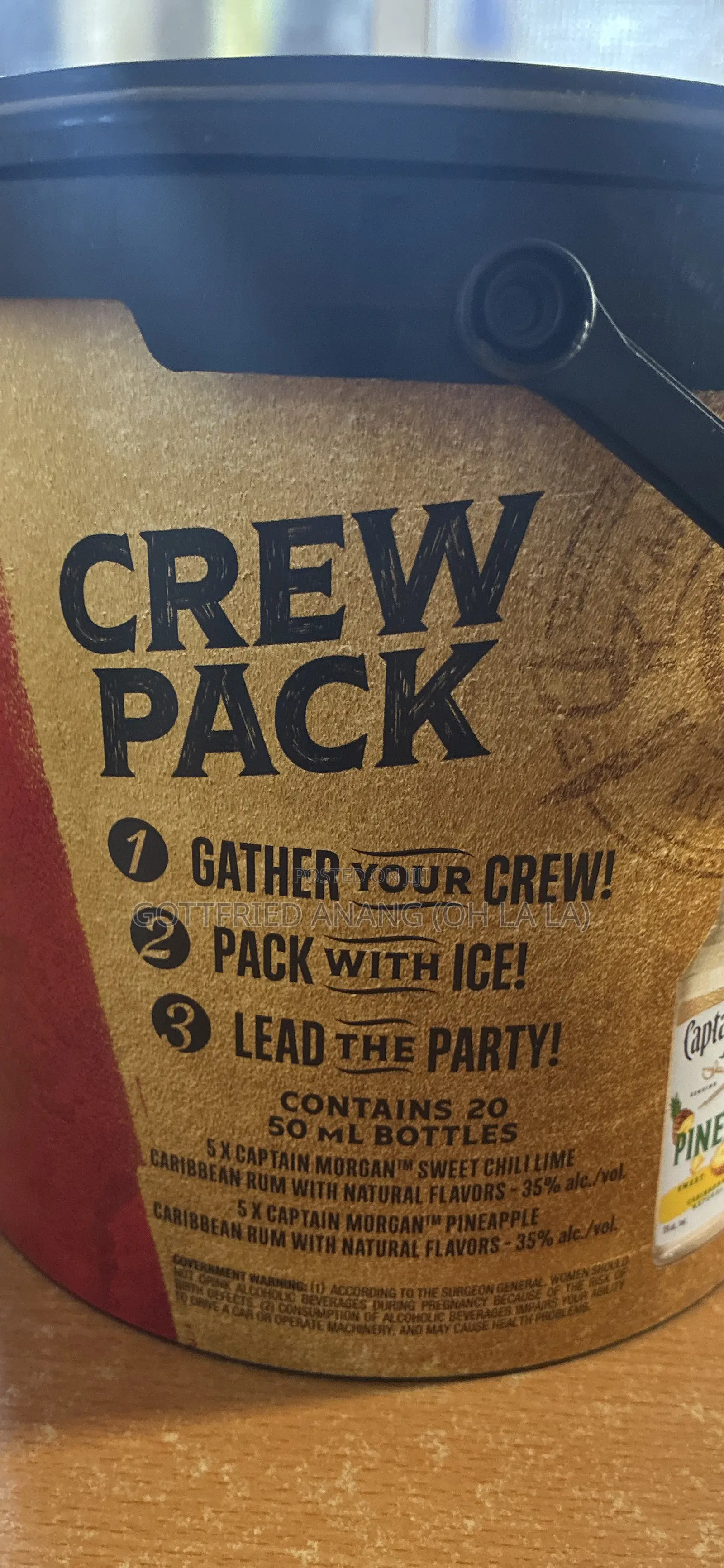 Captain Morgan Crew Pack 20-50ml Bottles