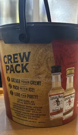 Captain Morgan Crew Pack 20-50ml Bottles
