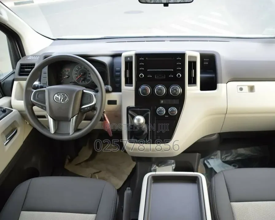 New Toyota HiAce 2026 White