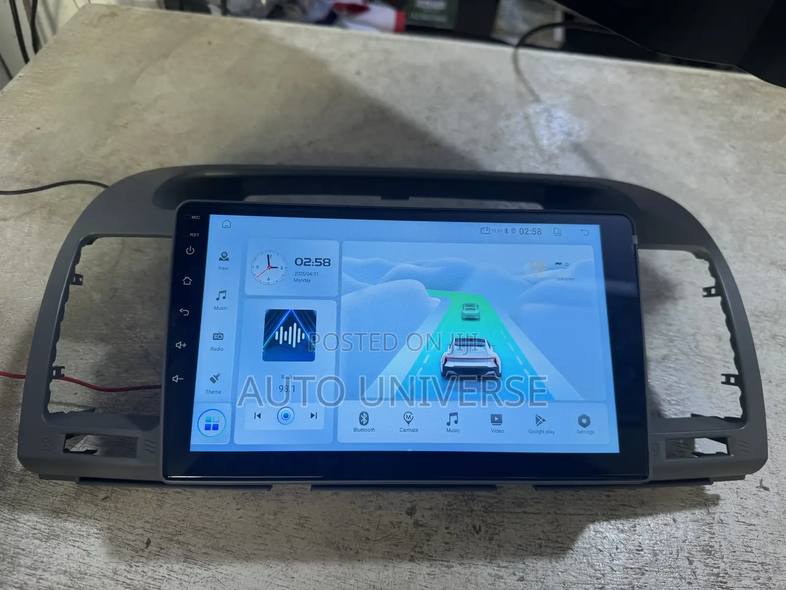 Toyota Camry 2001, 2002, 2003, 2004 Android Available