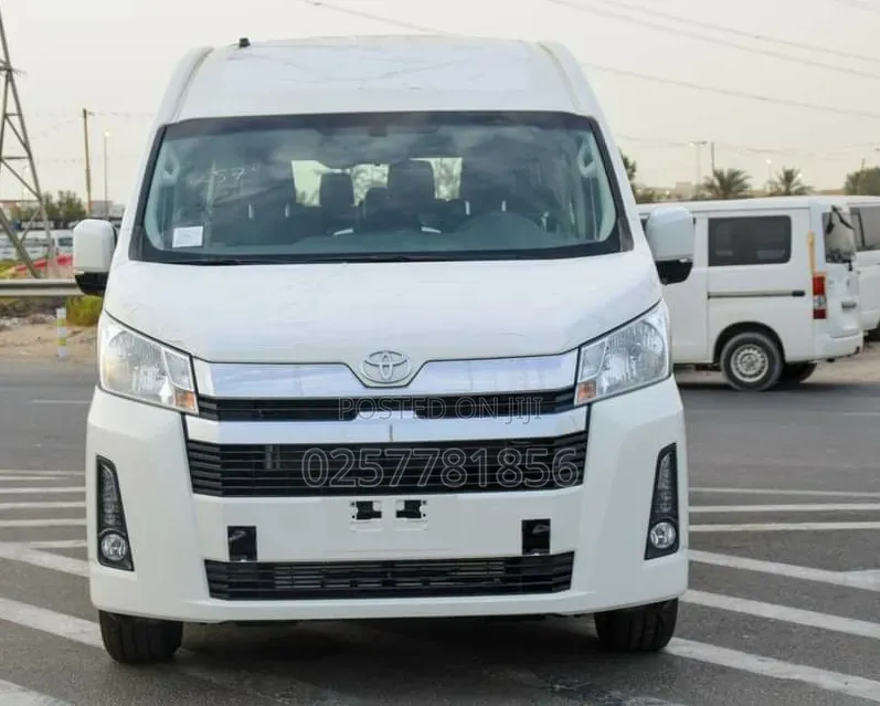 New Toyota HiAce 2026 White