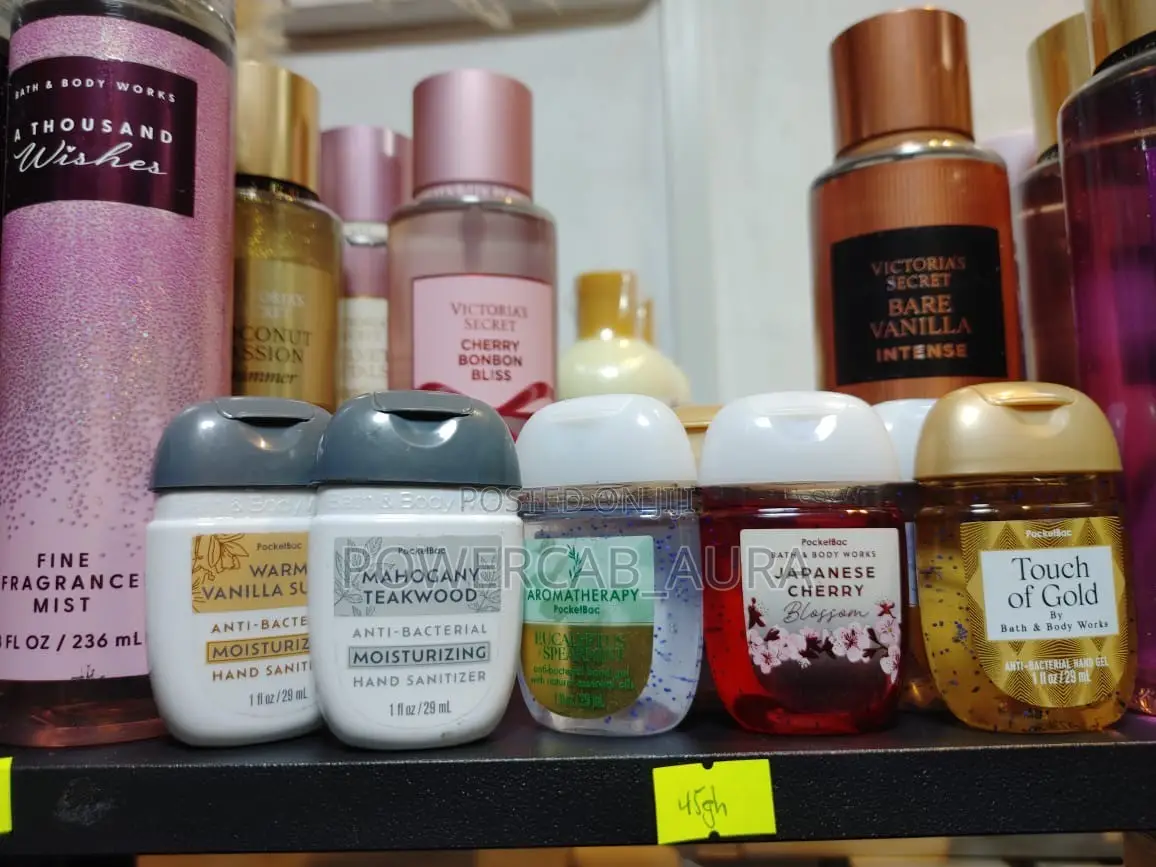 Bath and Body Works Hand Sanitizers