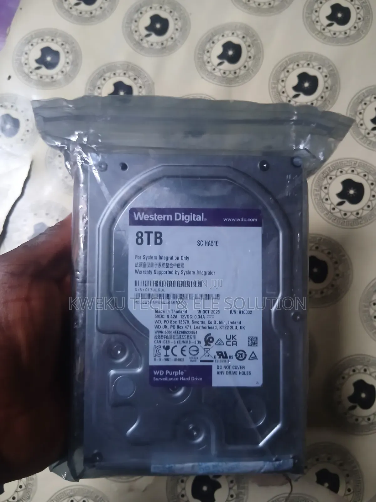 8TB Surveillance Hard Drive
