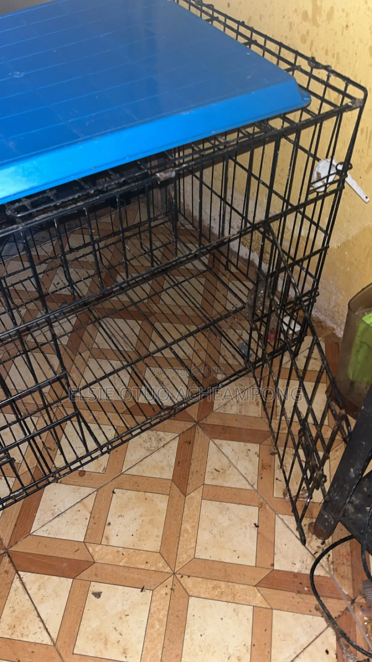 Dog Cage With Free Accessories