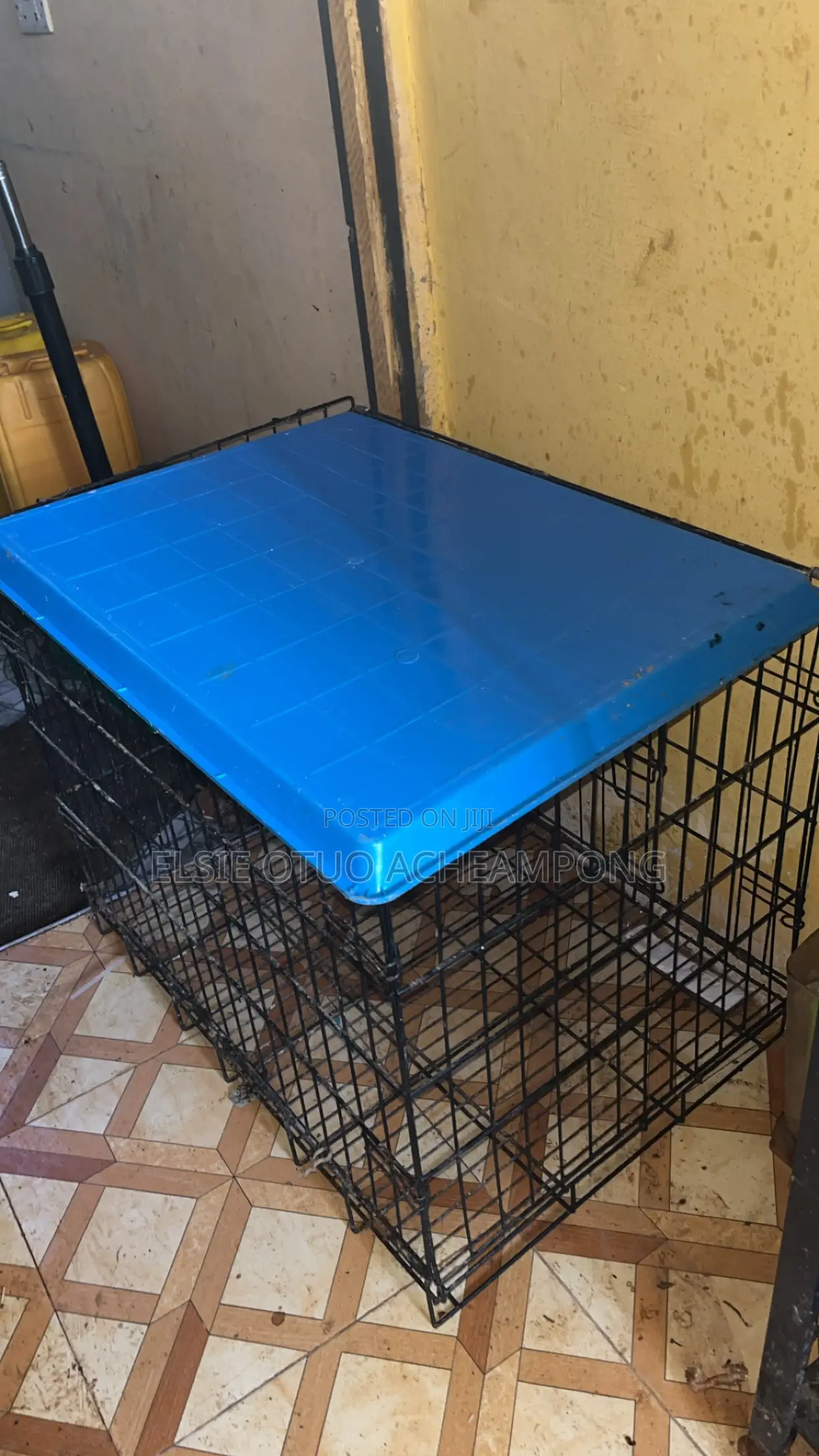 Dog Cage With Free Accessories