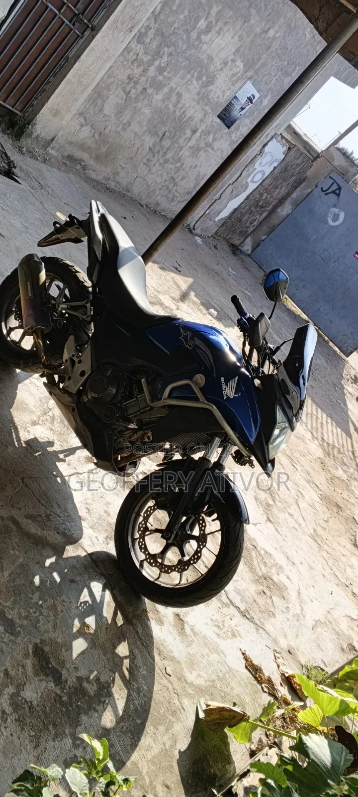 Honda CB 2019 Blue