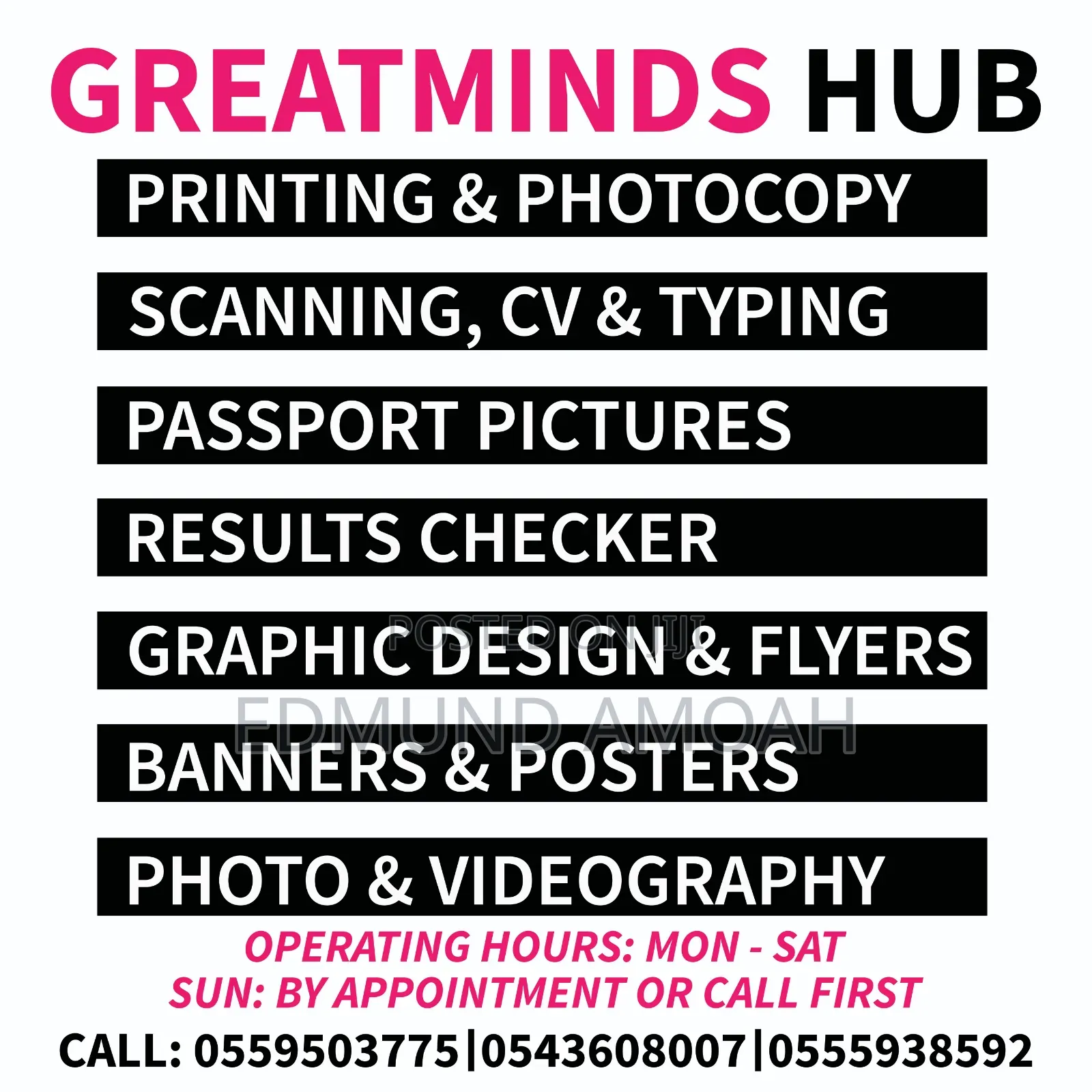 Greatmindslimited Printing Hub