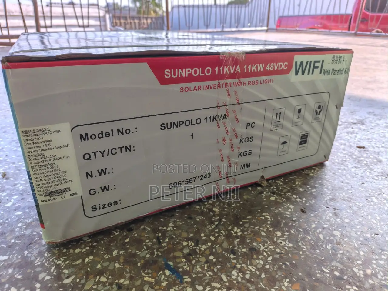 SAKO 11kVA Hybrid Solar Inverter