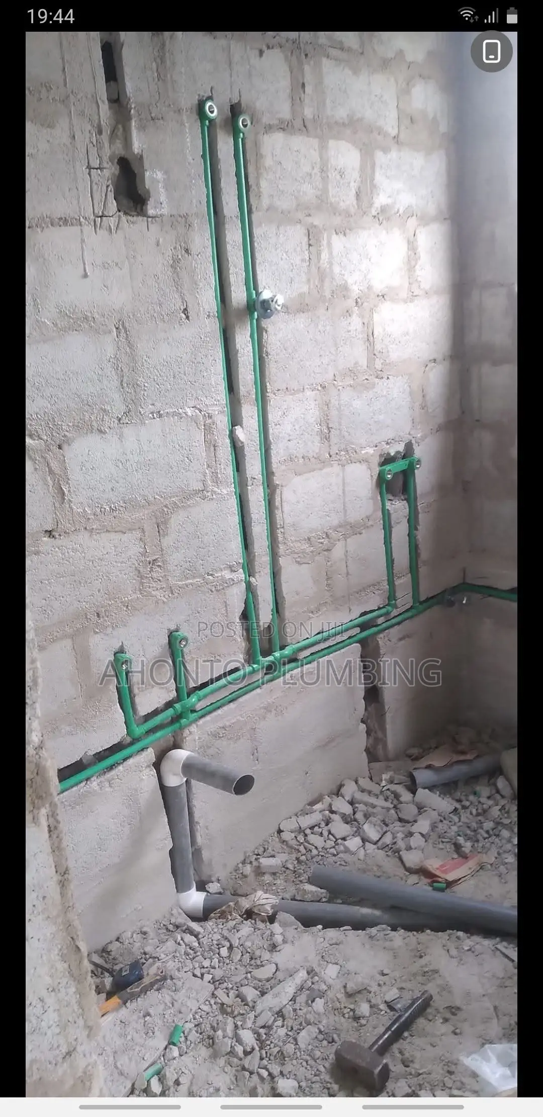 PPR Pipe Installation