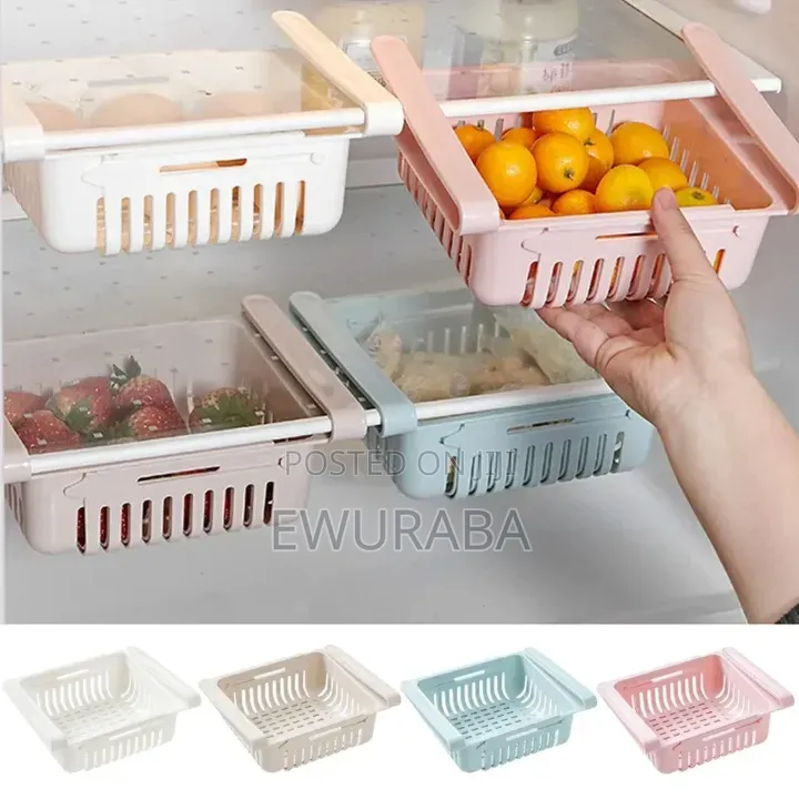 Expandable Fridge Storage Basket