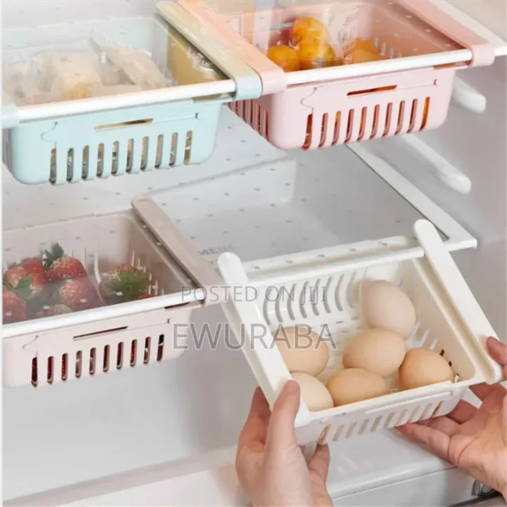 Expandable Fridge Storage Basket