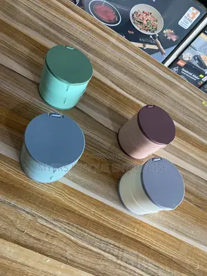 Portable Jewelry Box With 4 Rotatable Layers