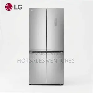 Affordable LG 434 Litres Side by Side Silver Fridge - Gcfb41fplam