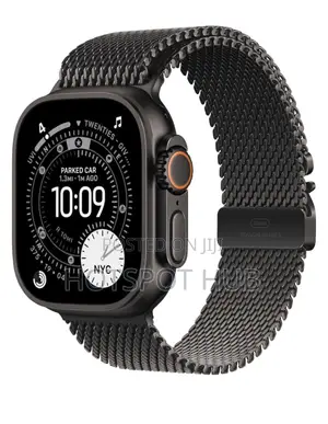 Apple Watch Ultra 3 49mm Titanium Case With Titanium Milanese Loop