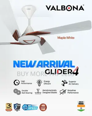 Valbona Glider 4 Hybrid Ceiling Fan