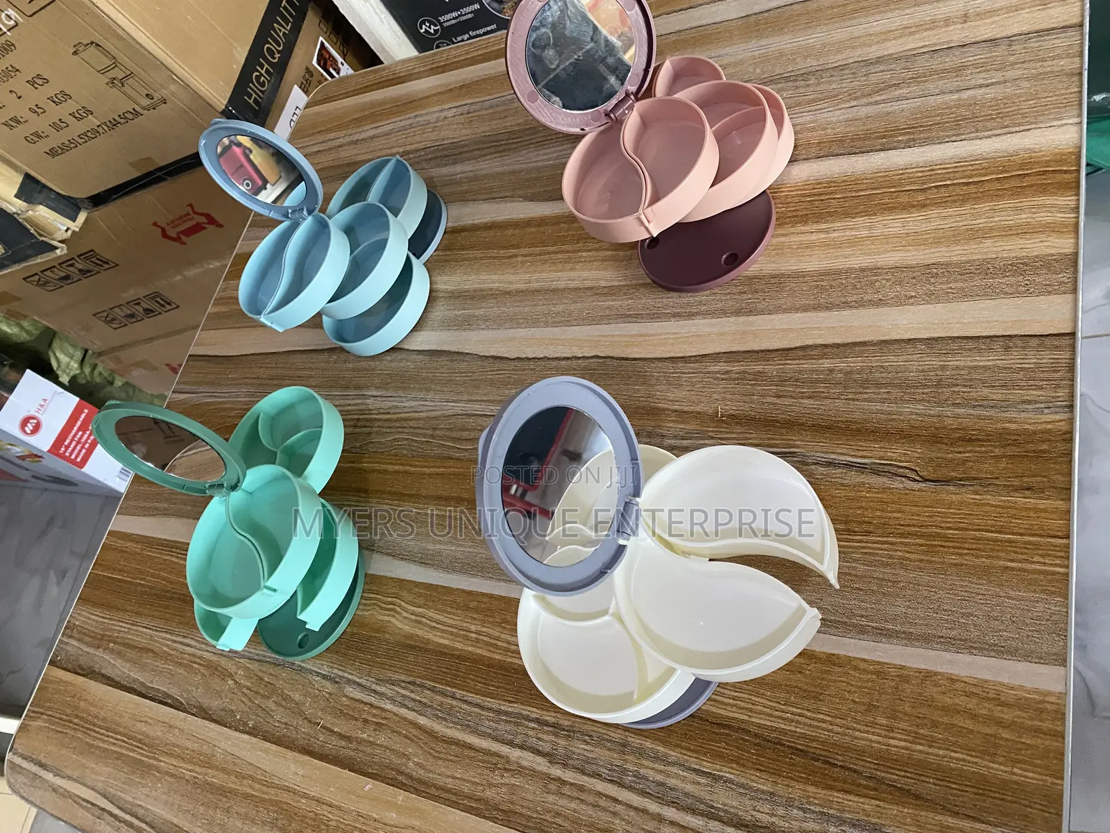 Portable Travel Jewelry Organizer Box