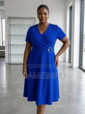 Royal Blue Ladies Corporate Wear