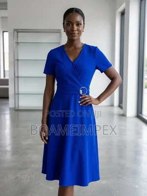 Royal Blue Ladies Corporate Wear