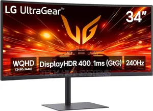 LG 34g630a-B 34-Inch Ultragear WQHD Curved Gaming Monitor,