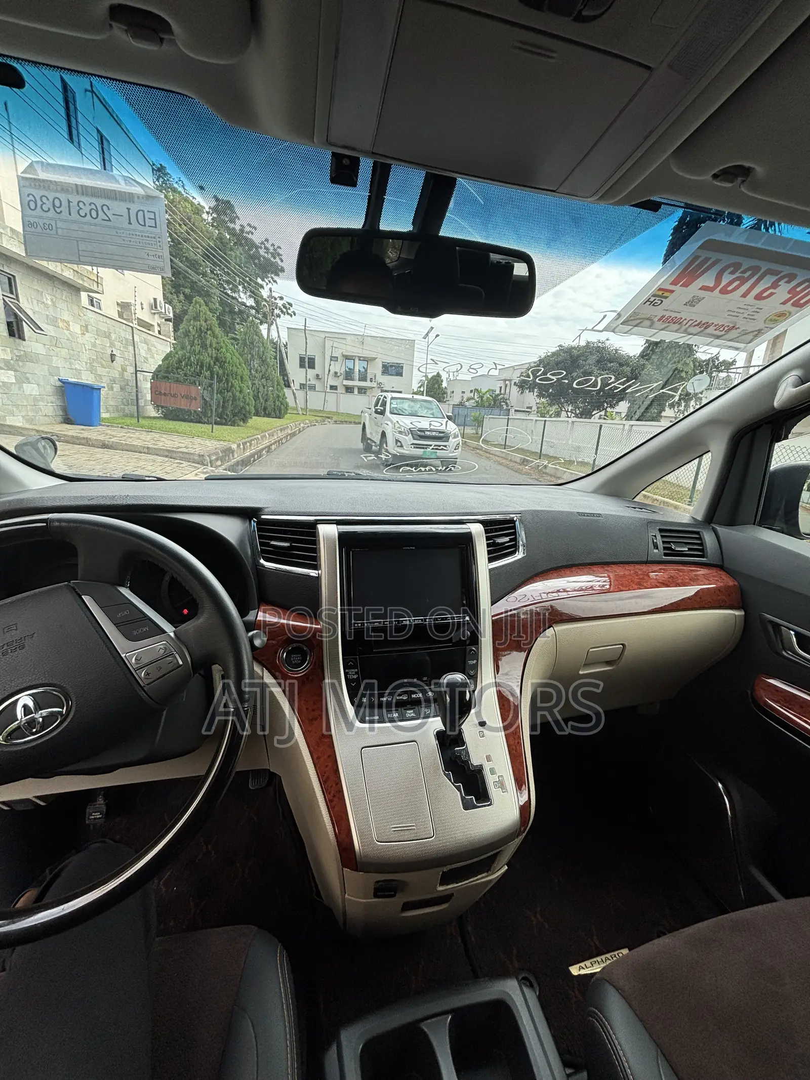Toyota Alphard 2013 Black