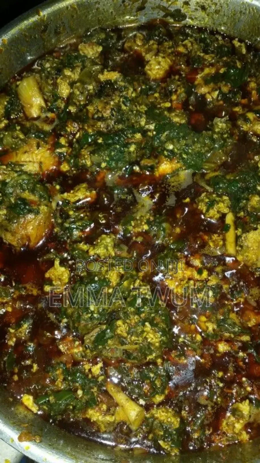 Stews in Kumasi (Kontonmire, Tomatoes, Gravy, Egg, Vegetable, Etc)