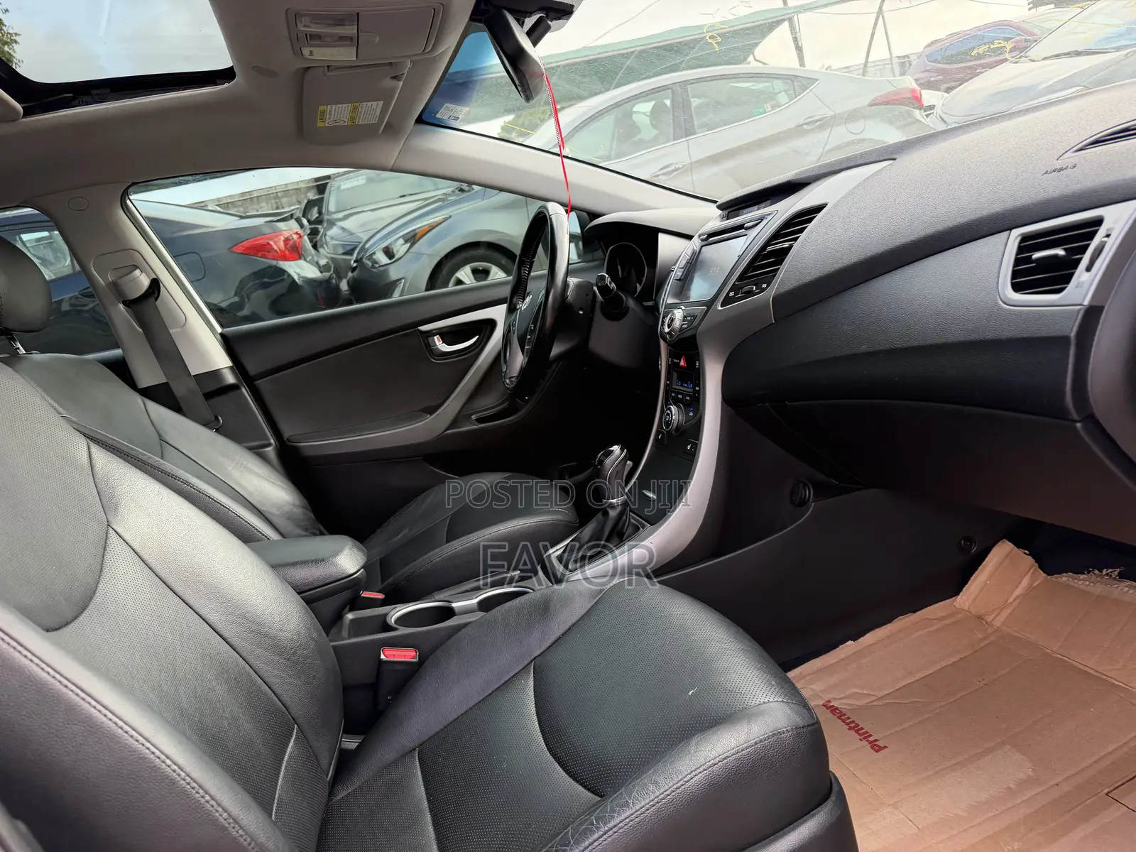 Hyundai Elantra GLS Sedan FWD (1.8L 4cyl 6A) 2013 White