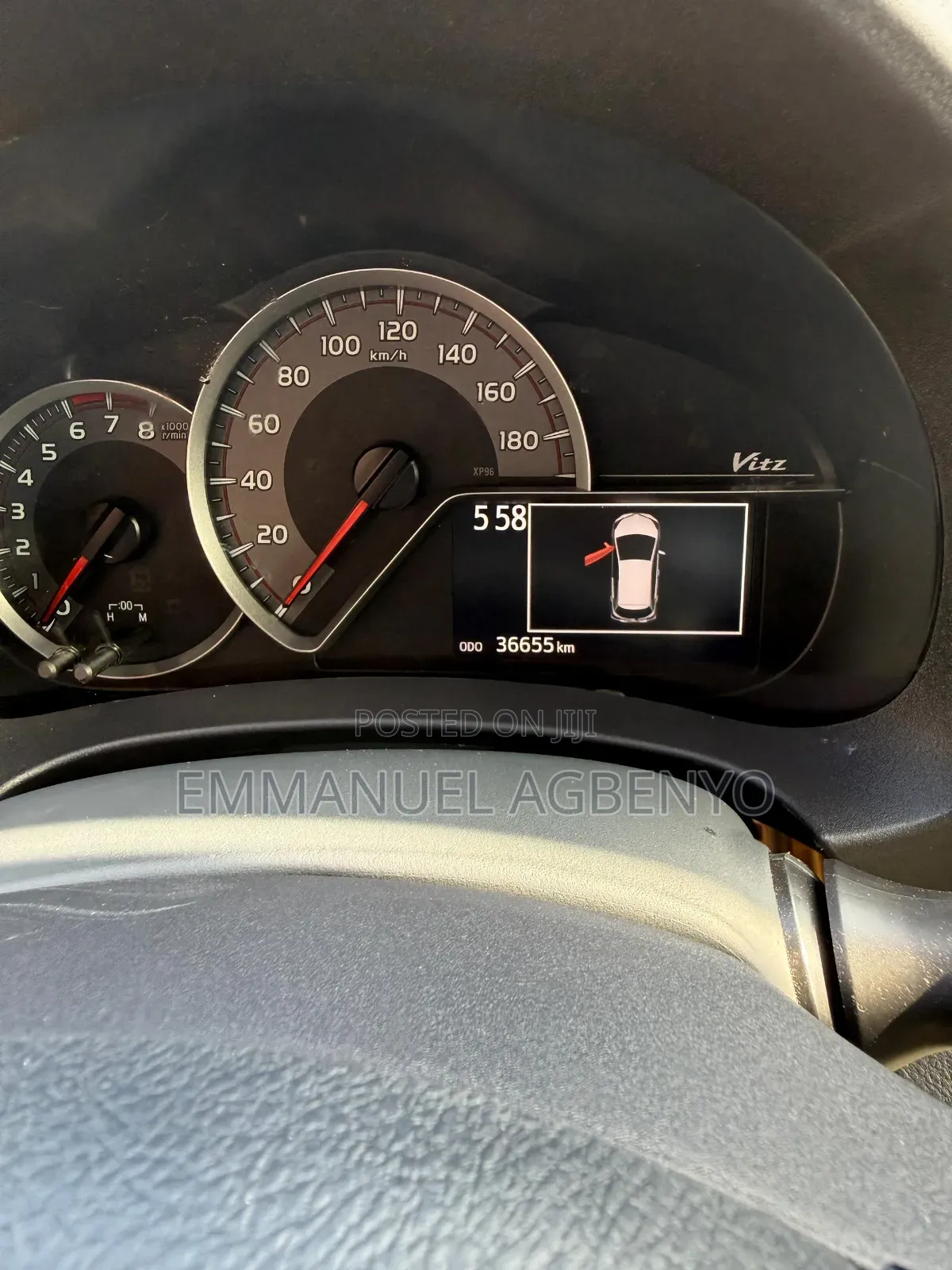 Toyota Vitz 2016 Blue