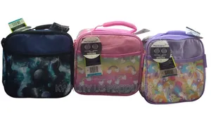 Microban Lunch Bag With Food Container Water Bottle and Ice Pack