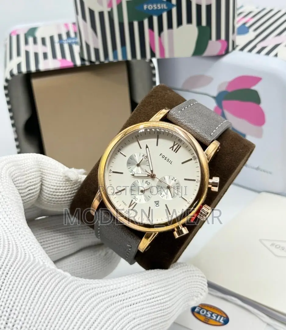 Fossil Leather Strap