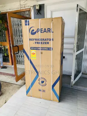 New Design Pearl 421L Bottom Freezer + Dispenser - PF-613MDIXWD-1A