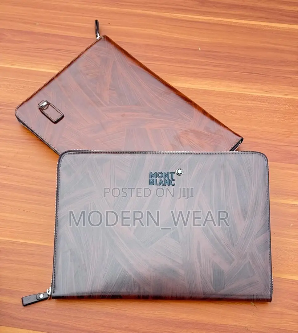 Mont Blanc Hand Clutch  Single Zip