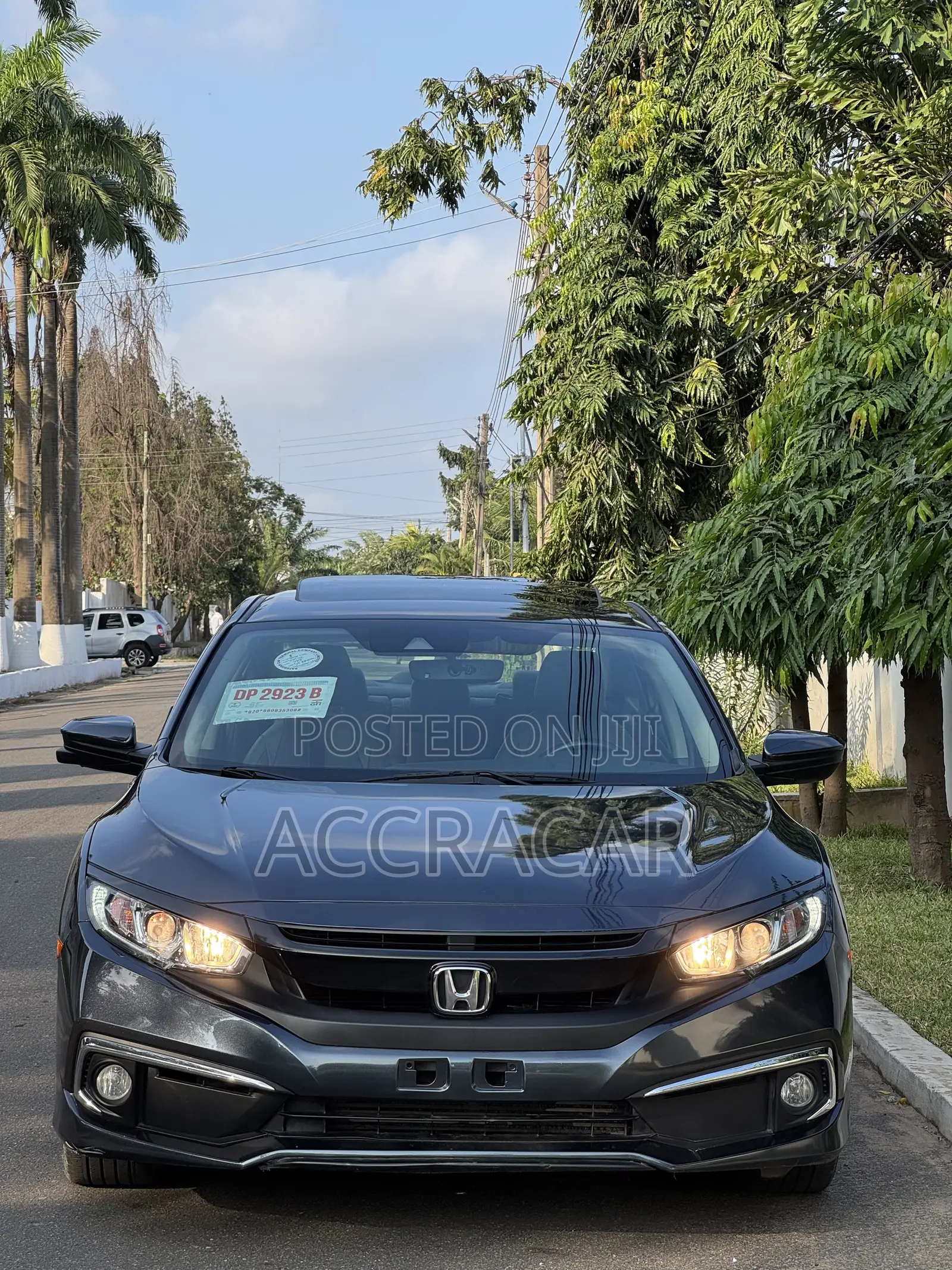 Honda Civic EX-L Sedan 2019 Blue