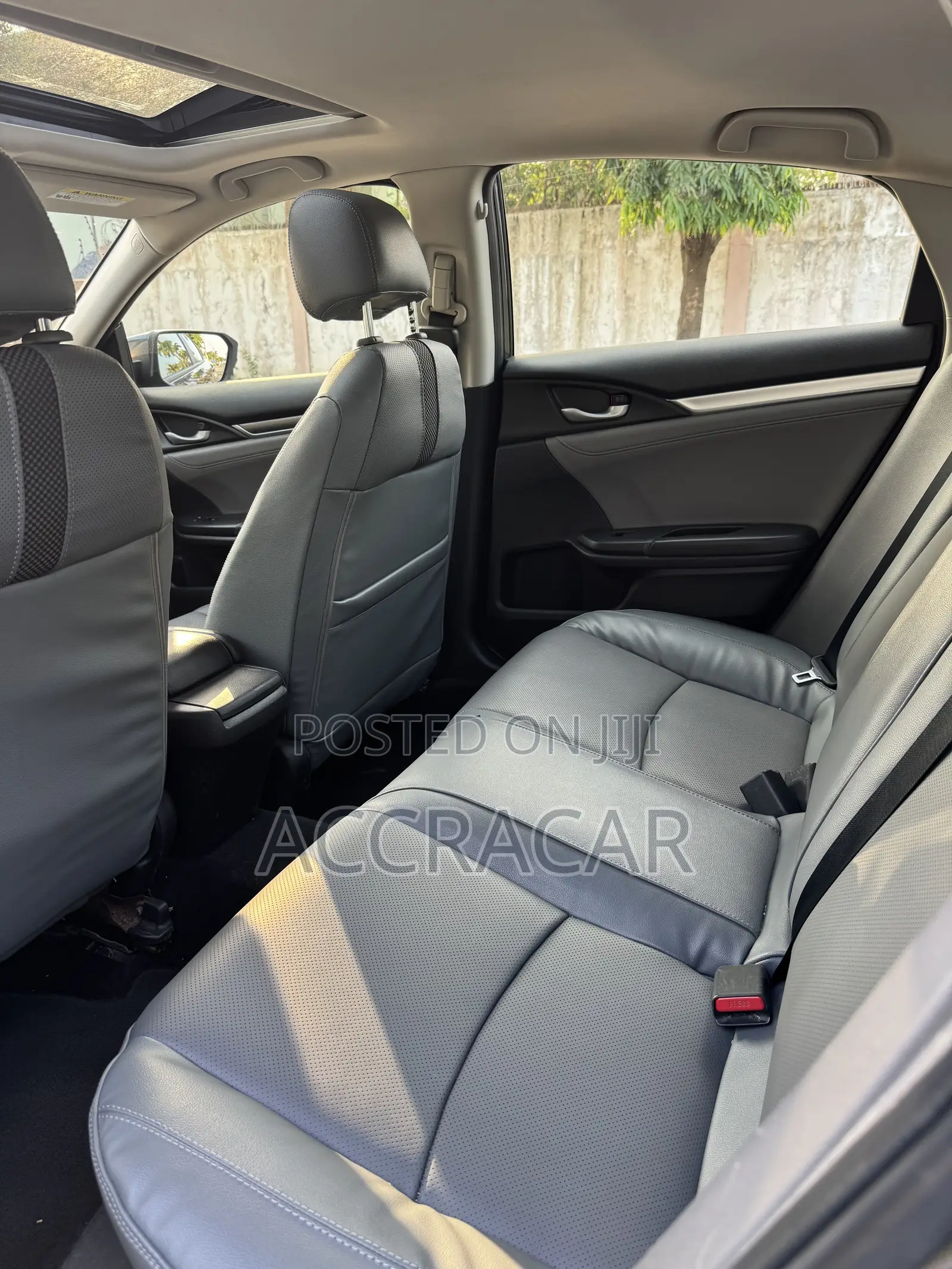 Honda Civic EX-L Sedan 2019 Blue
