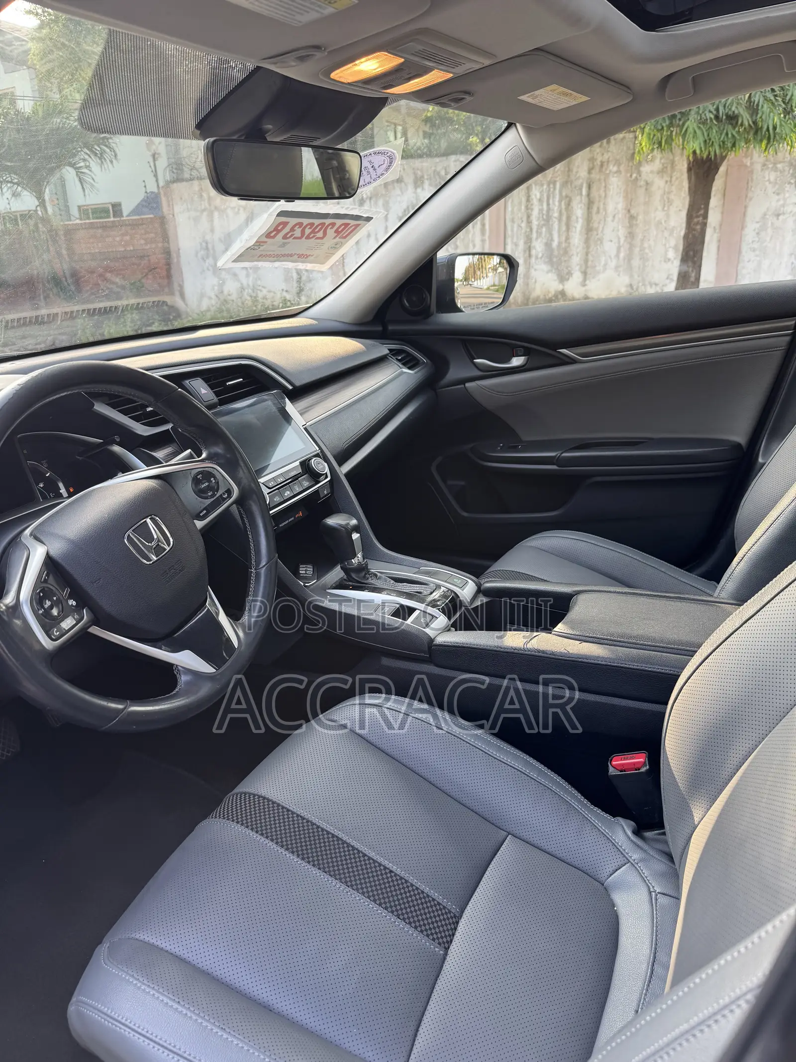 Honda Civic EX-L Sedan 2019 Blue