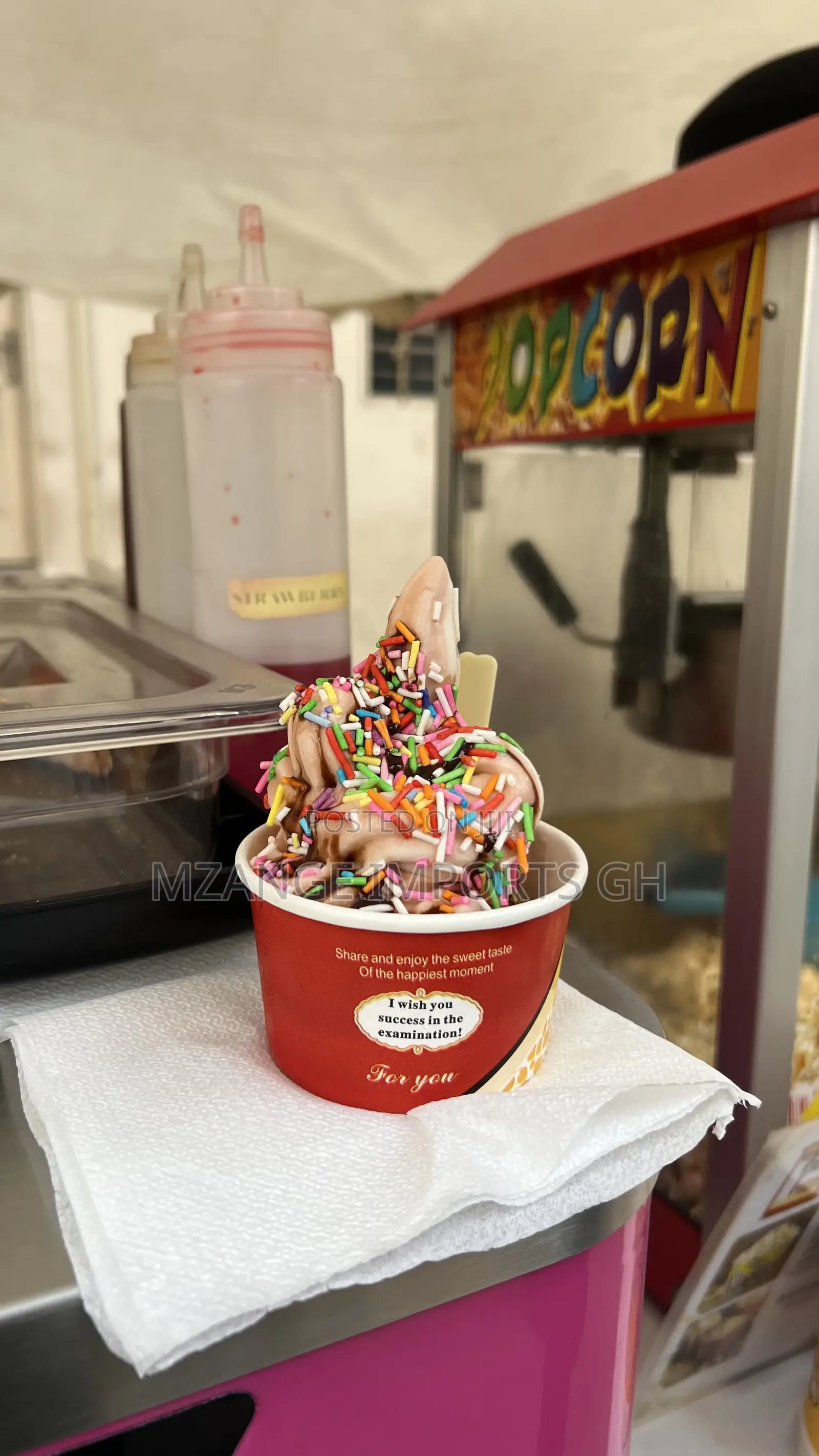 Event Snacks - Popcorn/Cotton Candy/ Ice Cream / Slushie