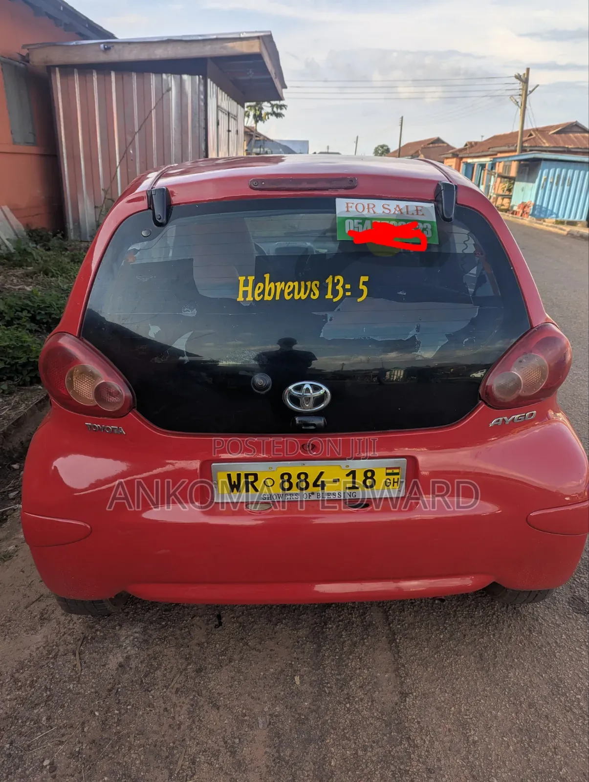 Toyota Aygo 1.0 5-Door 2008 Red