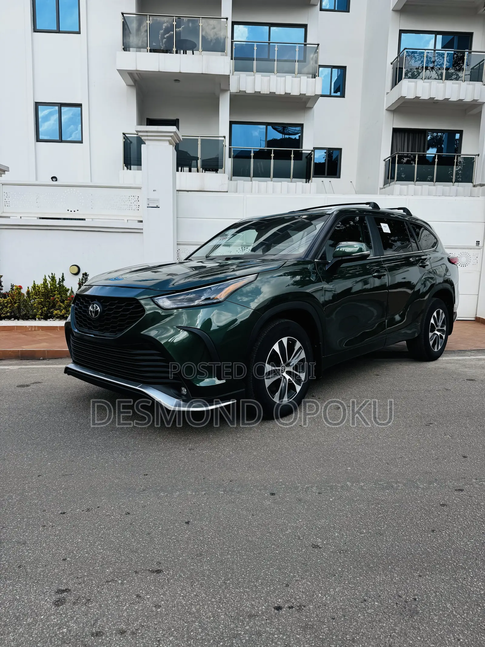Toyota Highlander XLE AWD 2023 Green