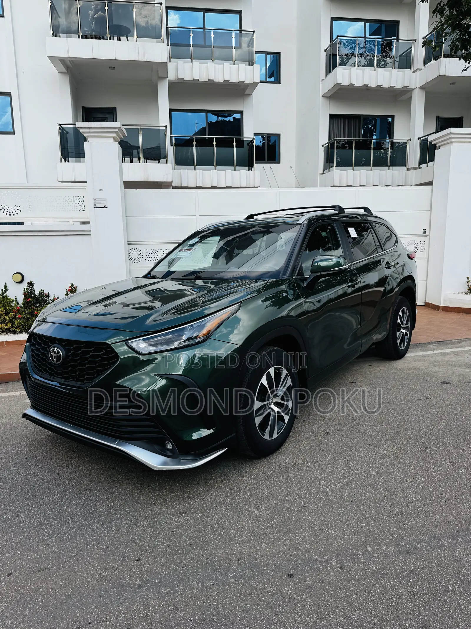 Toyota Highlander XLE AWD 2023 Green