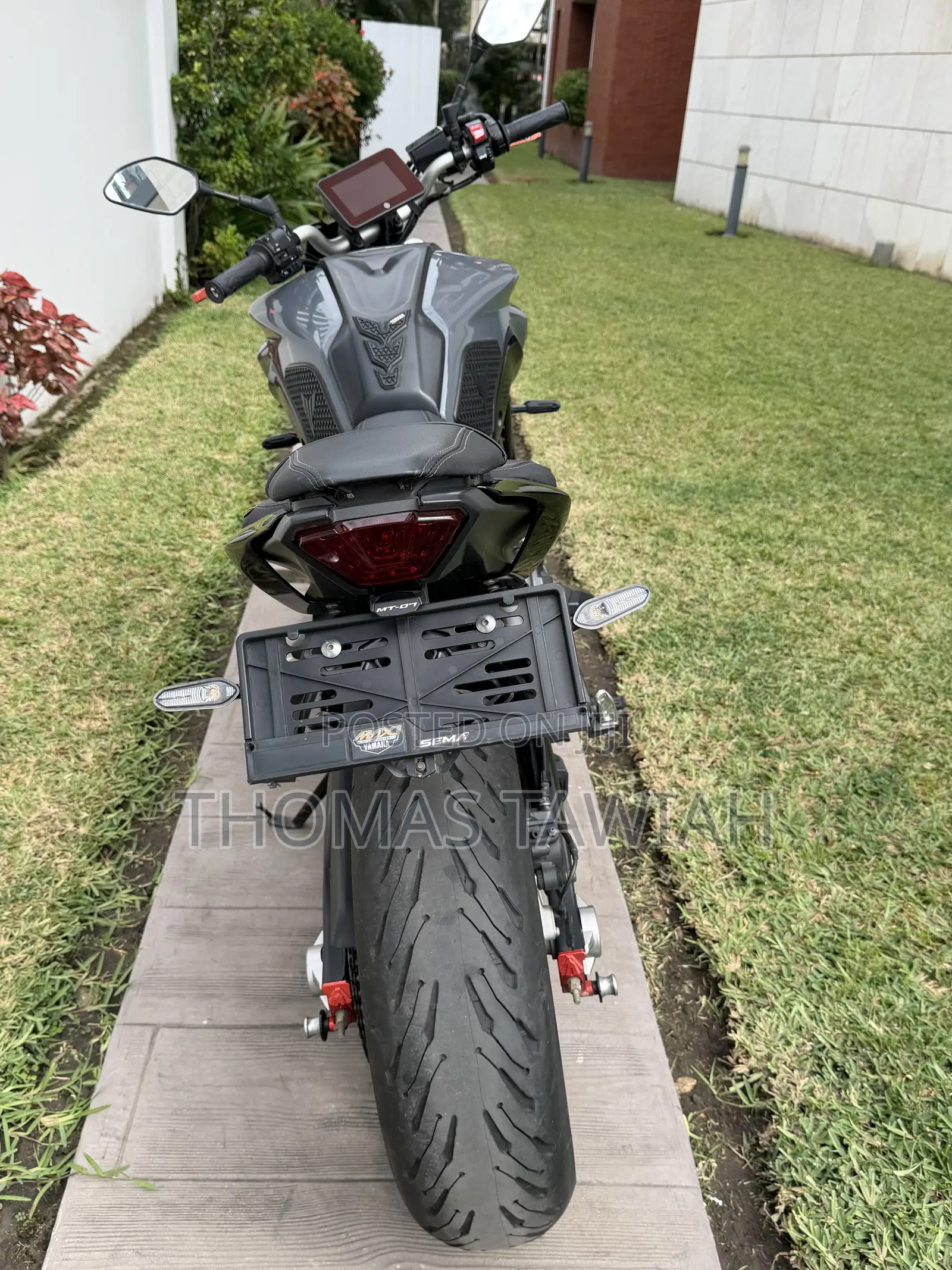 Yamaha MT-07 2024 Gray